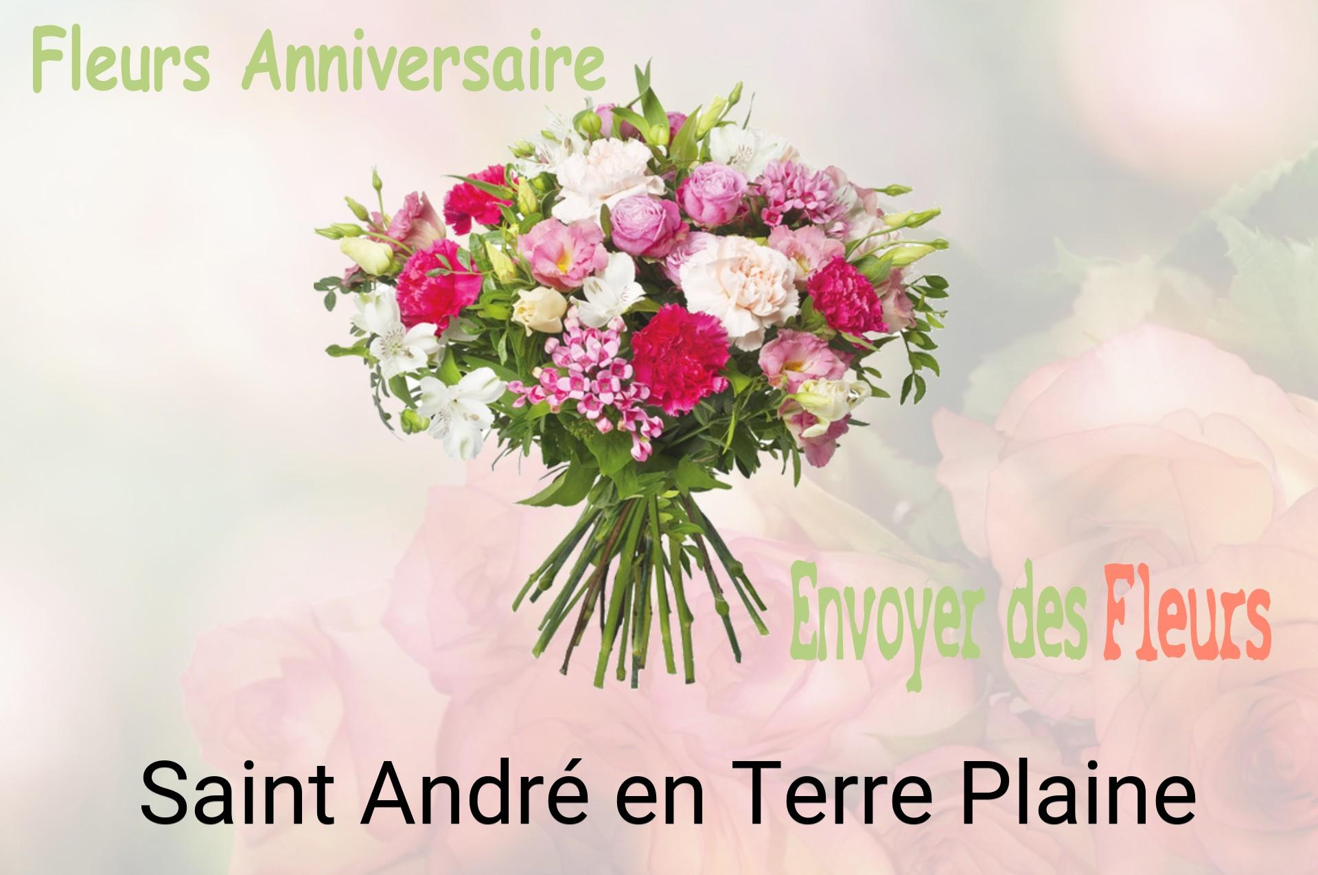 Bouquet de fleurs d’anniversaire livré à Saint-André-en-Terre-Plaine